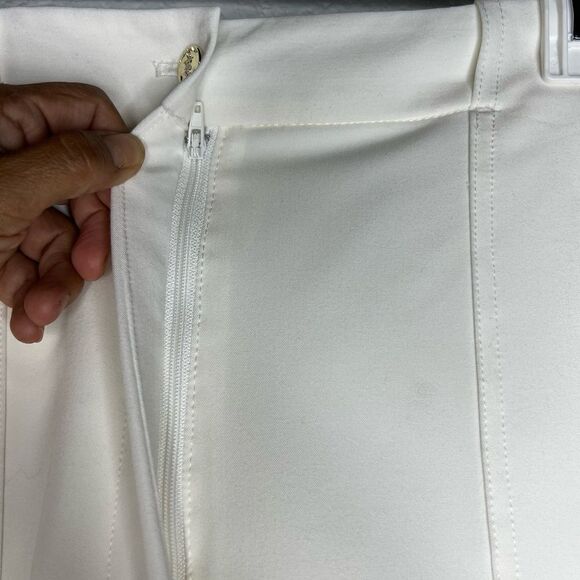 New! Tommy Hilfiger White Dress Sailor Lined Women’s Plus Size Shorts 14 - Picture 10 of 14